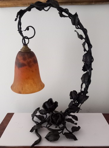 Lampe art déco daum - art,