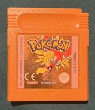 GBC POKEMON ORO ITA ORIGINALE ADESIVO OTTIMO BATTERIA NUOVA FUNZIONANTE + 2 CASE