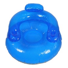Swim Central 43IN Water Sport Transparent Blue Inflatable Pool Bubble Chair
