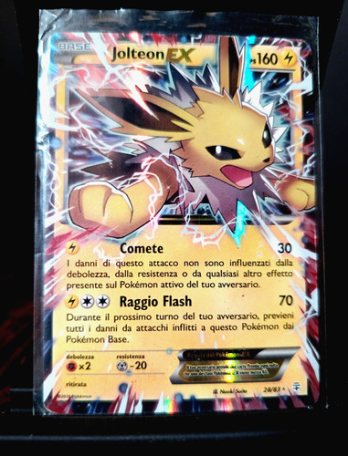 Carta pokemon jolteon 83 - carta,