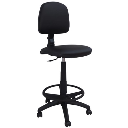 Sgabello girevole con - ruote, da