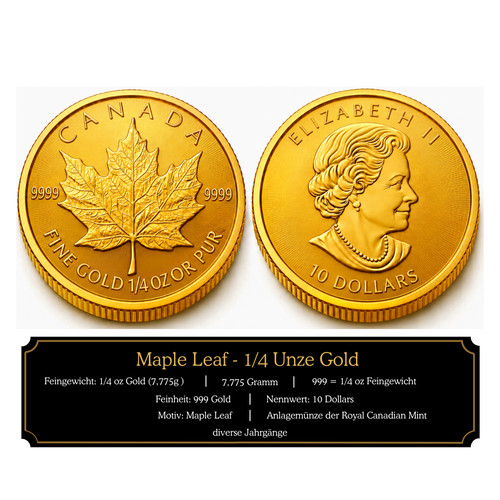 Canada vari anni maple - 10,