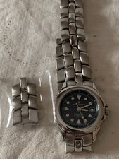 Revue Thommen Grandville 150m lady blue dial cassa bracciale acciaio 27mm