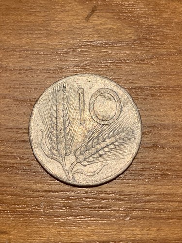 Moneta lire anno 1952 - 10,