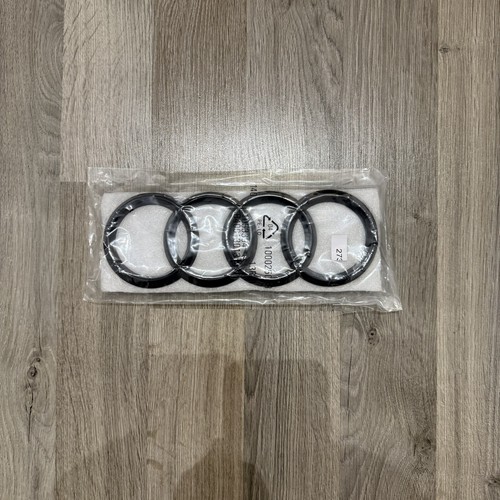 Audi anelli anteriori nero - audi,
