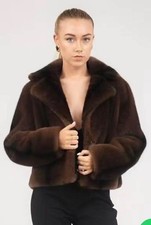 Giacca pelliccia sintetica