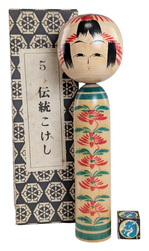 Bambola tradizionale kokeshi - tradizionale,