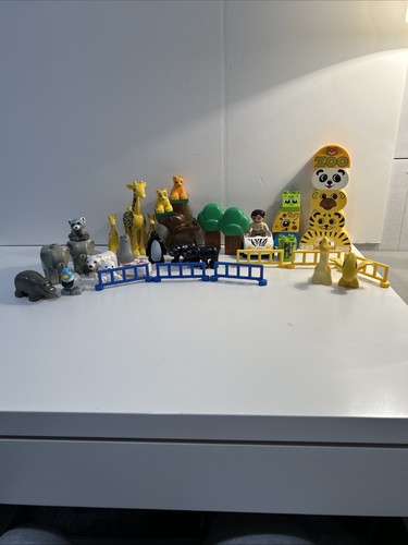 Lego duplo zoo - animals,, trees