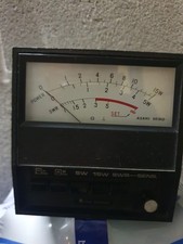 Asahi Seiko wattmetro - rosmetro banda radioamatoriale uhf Anni 70 Funzionante