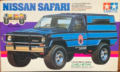 Tamiya nissan safari 4wd - nissan, 1/32
