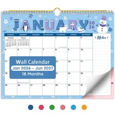 Calendario De Pared De 18