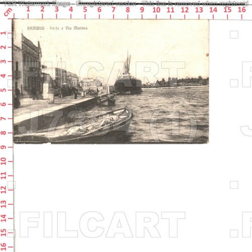 J7394 brindisi citta 1919 - j7394,