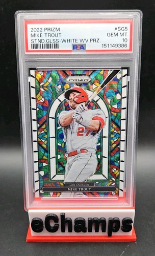 2022 panini prizm moke trout - moke,