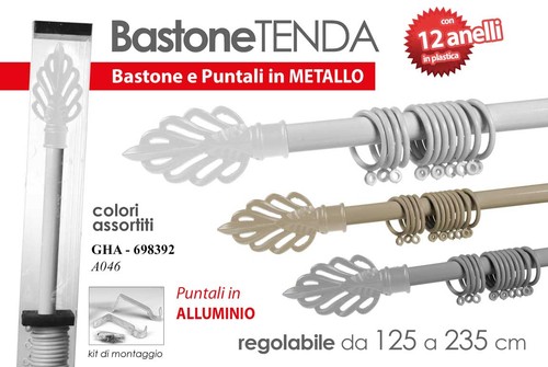Bastone per tenda metallo - tenda,
