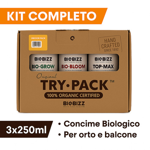 Biobizz trypack indoor concime - biobizz,