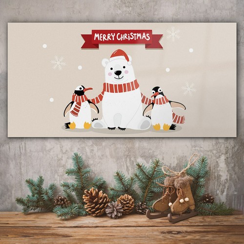 Auguri natale pinguino orso - auguri,