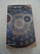 LUCREZIO DE RERUM NATURA MONDADORI-Q15