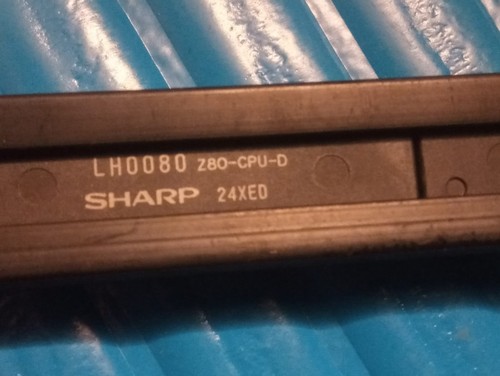 Microprocessore cpu sharp - microprocessore,