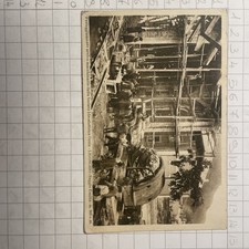 Antica Cartolina Postale Ligonchio Reggio Emilia Arrivo Macchina Industriale