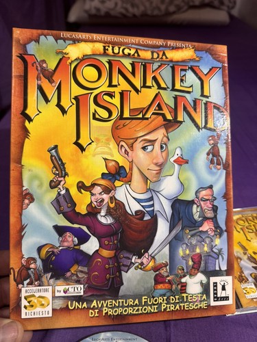Fuga monkey island - fuga,