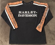 Harley Davidson ricamato nero