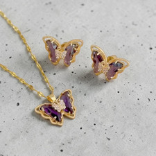 Set gioielli argento/oro