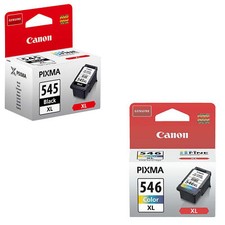 CANON PG-545XL o CL-546XL CARTUCCE ORIGINALI NERA COLORE
