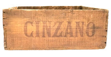 cassa legno vintage liquore cinzano  pecetto torino arredo bar pizzeria birra.