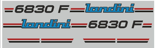 Adesivi decalcomanie landini - adesivi,