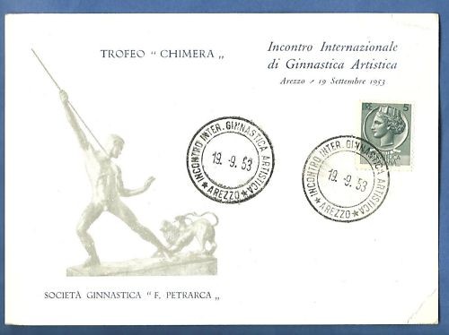 1953 incontro ginnastica - 1953,