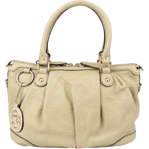 Borsa mano gucci leather gg - borsa,