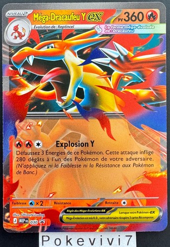 Carte pokemon mega dracaufeu - carte, mega-dracaufeu