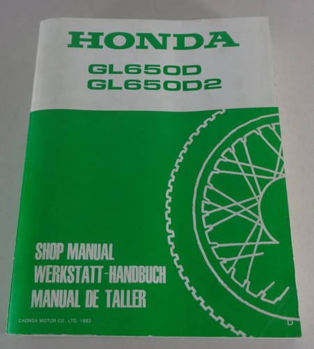 Manuale officina honda - manuale, gl