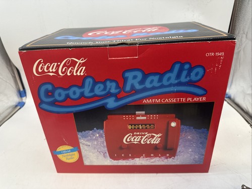 Coca cola cooler - coca-cola, am/fm