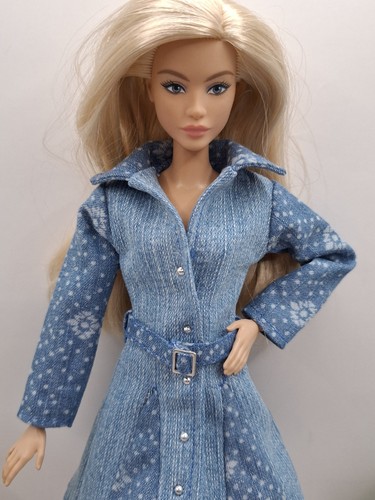 Vestito blu denim per - 🔥,