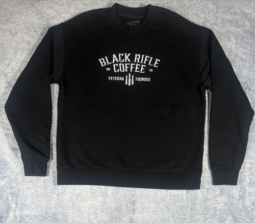Felpa nera fucile caffè