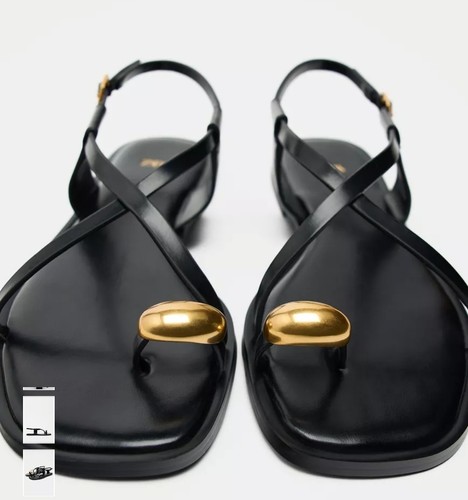 Zara sculptural gold metal - sculptural,