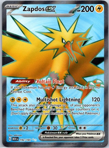 Zapdos ultra rara sv - ultra,