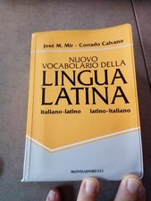 NUOVO VOCABOLARIO DELLA LINGUA LATINA - Mir Calvano - no Castiglione Mariotti