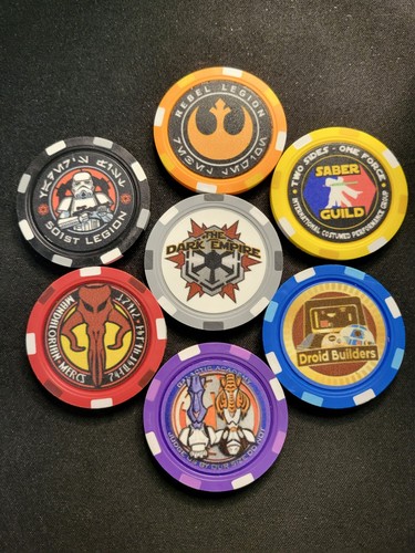 Star wars poker chips - star,