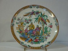 2 piatti antichi policromi Società Ceramica Richard