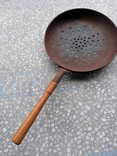 padella per caldarroste vintage