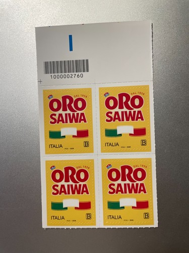 2026 quartina francobolli made - quartina,