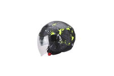 Casco jet dieffe  DF88 doppia