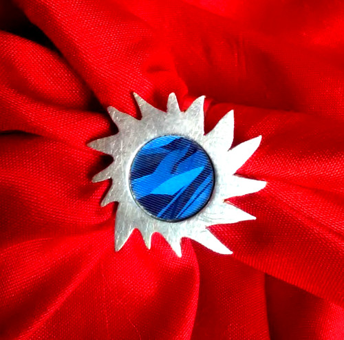Anello argento 925 sole cella