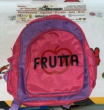62B ZAINO ZAINETTO SCUOLA FRUTTA BIMBA BAMBINA 