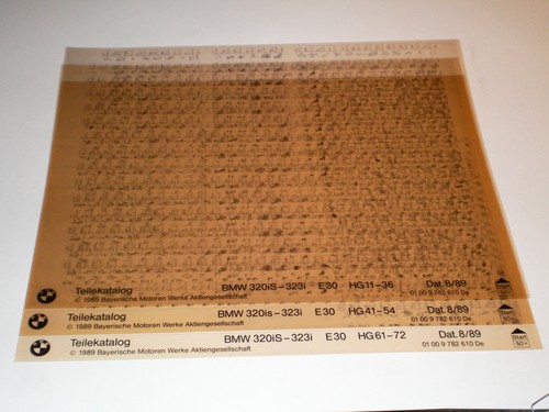 Microfiche catalogo ricambi - microfiche,