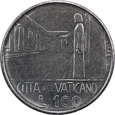 Città del Vaticano - 100 Lire