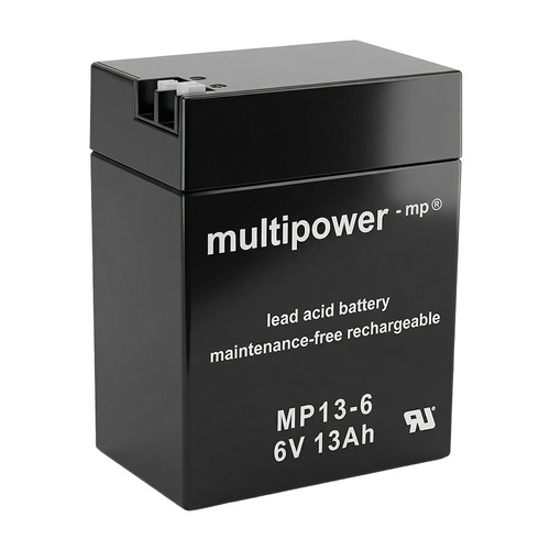 Multipower mp13 13ah agm - mp13-6, 6v