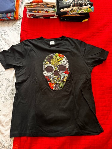 Shirt zara teschio skull xl - zara,